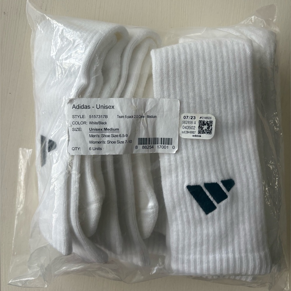 Adidas Unisex Crew 2.0 Socks